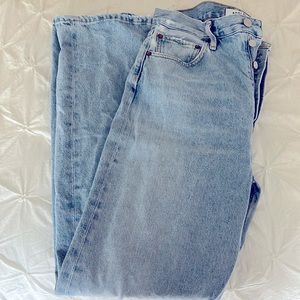 Agolde size 26 90s pinch waste jeans.